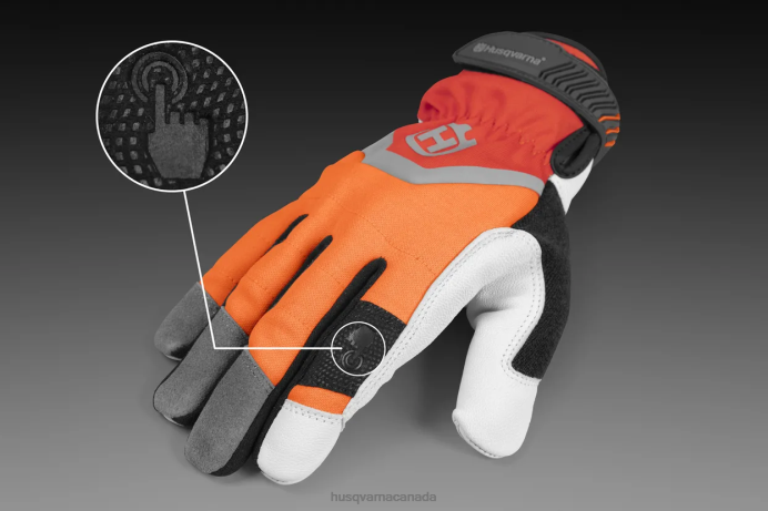 Apparel Husqvarna Technical Saw Protective Gloves 0DRX178