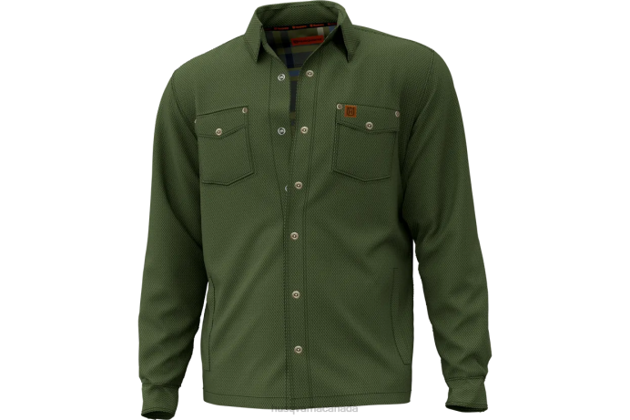 Apparel Husqvarna H LLBAR Canvas Shirt Jacket 0DRX346
