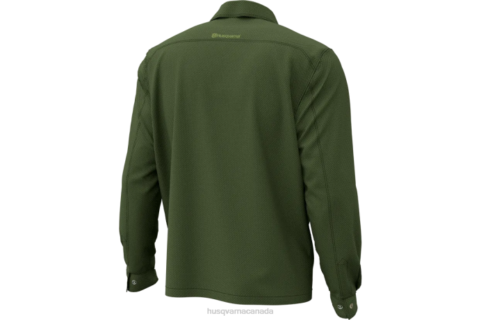 Apparel Husqvarna H LLBAR Canvas Shirt Jacket 0DRX346