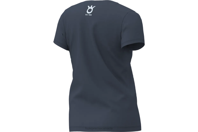 Apparel Husqvarna ARGANG Navy Women's Short-Sleeve T-Shirt 0DRX316