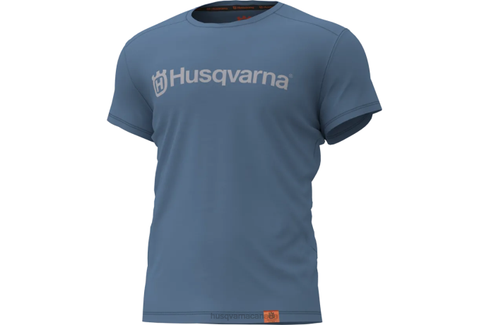 Apparel Husqvarna DYGN Blue Shadow Short-Sleeve T-Shirt 0DRX321 Apparel Husqvarna DYGN Blue Shadow Short-Sleeve T-Shirt 0DRX321
