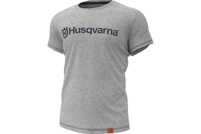 Apparel Husqvarna DYGN Heathered Lynx Short Sleeve Shirt 0DRX322