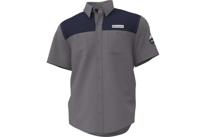 Apparel Husqvarna SKARANDE Short-Sleeve Shop Shirt 0DRX332