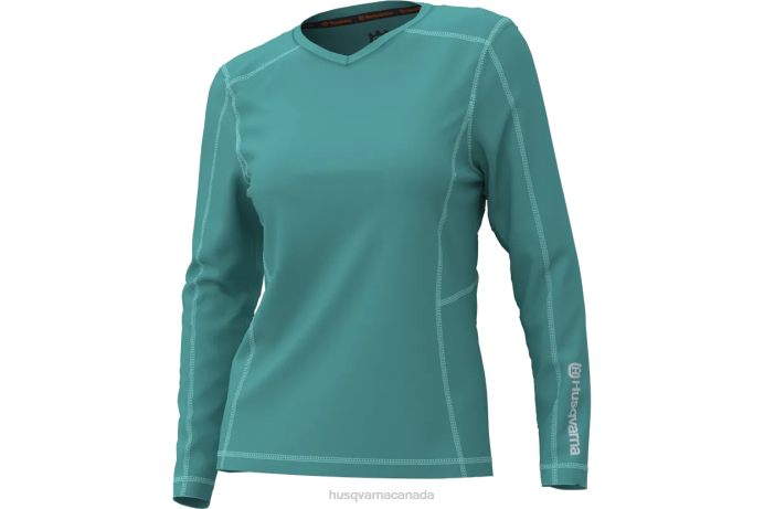 Apparel Husqvarna V rme Women's Long-Sleeve Performance Shirt 0DRX341 Apparel Husqvarna V rme Women's Long-Sleeve Performance Shirt 0DRX341