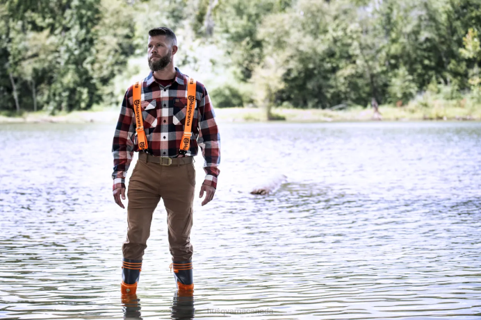 Apparel Husqvarna Suspenders (clips) for chainsaw pants 0DRX149