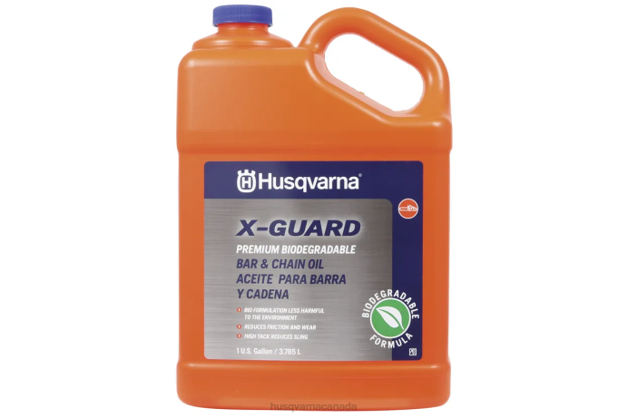Tools Husqvarna X-Guard Biodegradable Bar & Chain Oil - 1 Gallon 0DRX300