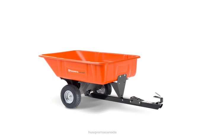 Tools Husqvarna 10 Cu. Ft. Poly Swivel Dump Cart 0DRX435