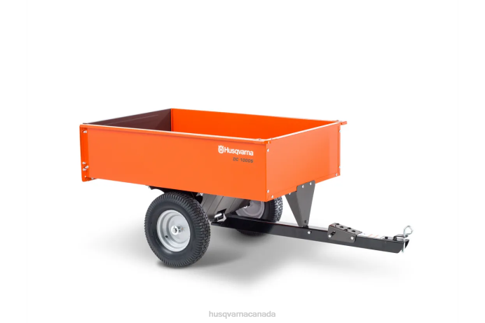 Tools Husqvarna 12 Cu. Ft. Steel Swivel Dump Cart 0DRX434